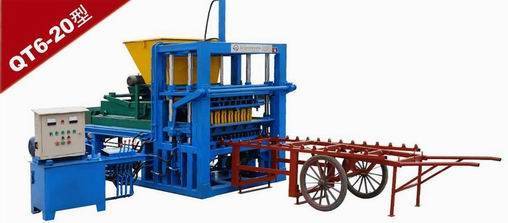 半自動(dòng)免燒磚機(jī)QT6-20 - 齊魯磚機(jī) - 九正(中國(guó)建材第一網(wǎng))